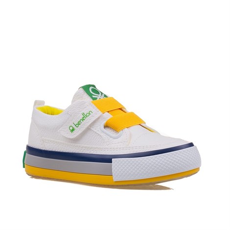 Benetton Çocuk Beyaz Günlük Spor Ayakkabı - BN-30445-314