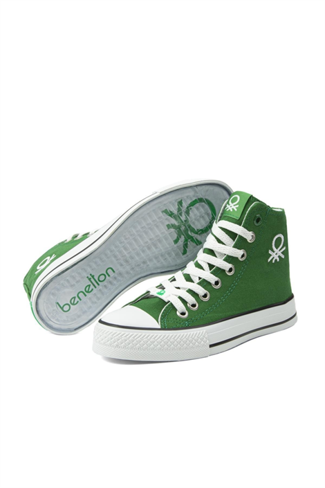 Benetton Kadın Yeşil Günlük Spor Ayakkabı - BN-30628-95
