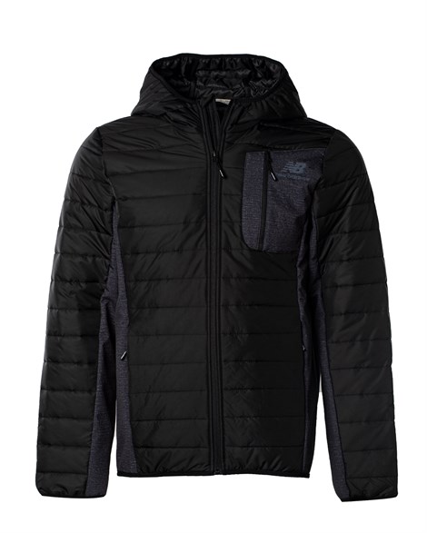 New Balance NB Puffer Jacket Erkek Siyah Mont - MPJ3119-BK