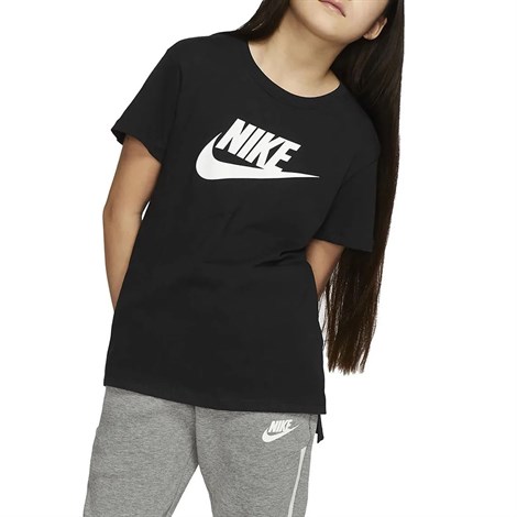 Nike G Nsw Tee Dptl Basıc Futura Çocuk Siyah T-shirt - AR5088-010