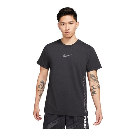 Nike M Np Df Npc Burnout Ss Top 2.0 Erkek Siyah T-shirt - DD1828-010