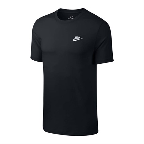 Nike M Nsw Club Tee Erkek Siyah T-shirt - AR4997-013