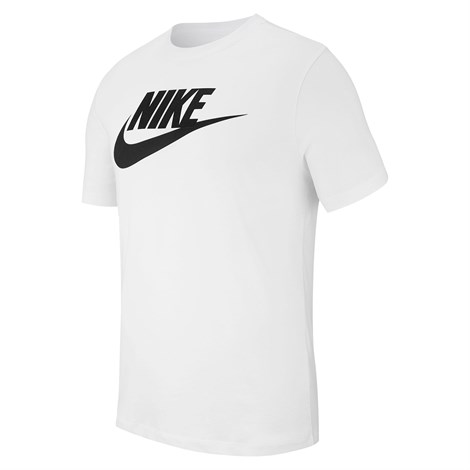 Nike M Nsw Tee Icon Futura Erkek Beyaz T-shirt - AR5004-101