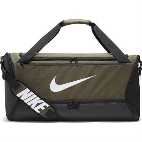 Nike Nk Brsla M Duff - 9.0 (60L) Unisex Haki Spor Çantası - BA5955-325