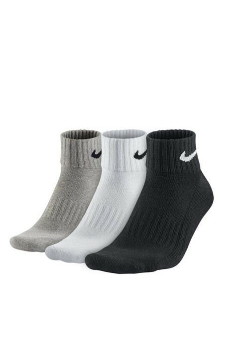 Nike U Nk V Cush Ankle- 3P Value Unisex Karışık Renkli Çorap - SX4926-901