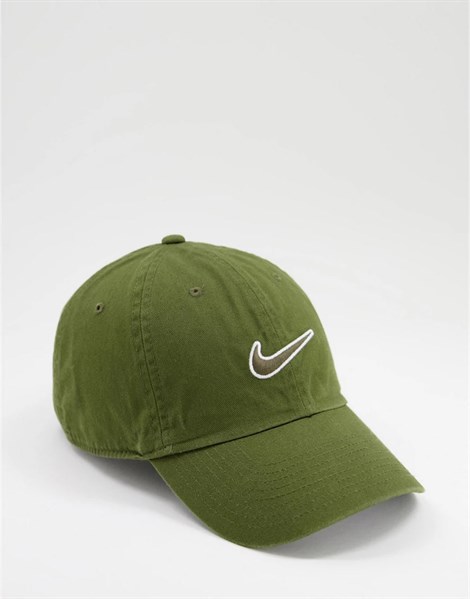 Nike U Nsw H86 Swoosh Wash Cap Unisex Yeşil Şapka - 943091-327