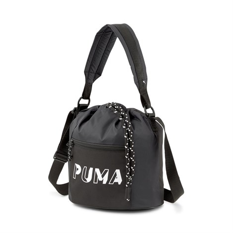 Puma Core Base Bucket Bag Kadın Siyah Omuz Çantası - 07793501