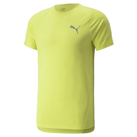 Puma Evostripe Tee Erkek Sarı Günlük T-shirt - 847394-29