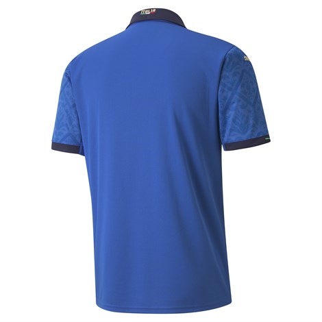 Puma Fıgc Home Shirt Replica Team Erkek Mavi T-Shirt - 75646801