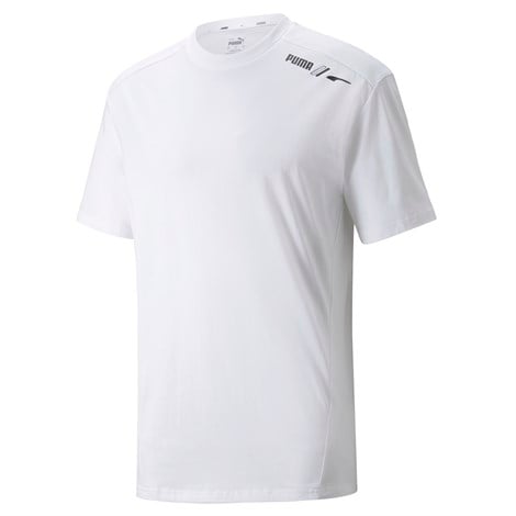 Puma Rad/Cal Tee Erkek Beyaz Günlük T-shirt - 847432-02