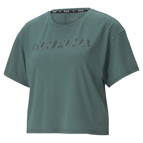 Puma Run Cool Tank Kadın Mavi Üst & T-shirt - 52019445