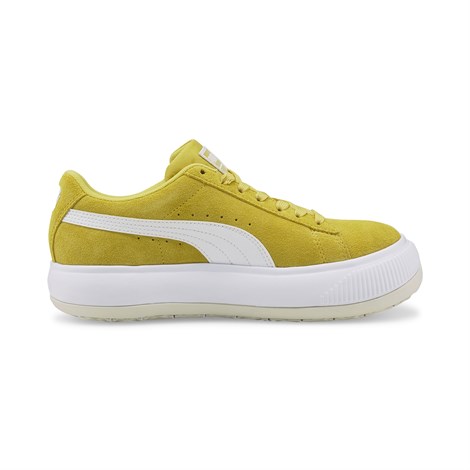 Puma Suede Mayu Kadın Sarı Günlük Spor Ayakkabı - 380686-11