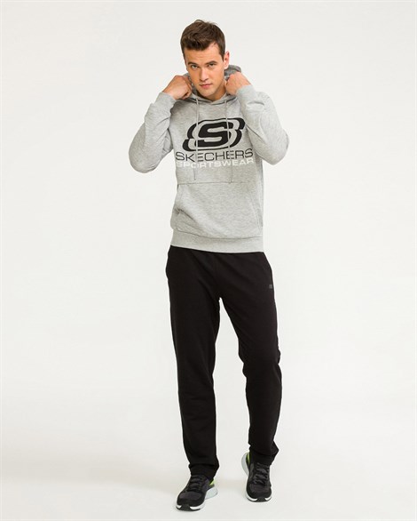 Skechers M Lw Fleece Logo Sweatshirt Erkek Sweatshirts - S192095-035
