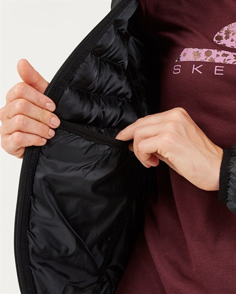 Skechers Outerwear W Lightweight Jacket Kadın Mont & Kaban - S202720-001