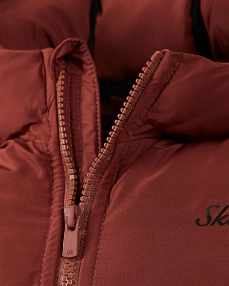 Skechers Outerwear W Padded Seamless Hooded Jacket Kadın Mont & Kaban - S202123-220