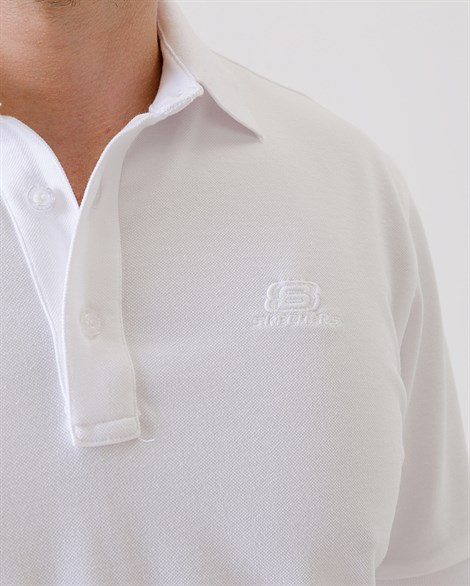 Skechers Polo S M Basic Sport Pique Polo T-Shirt Erkek Üst & T-shirt - S201030-100