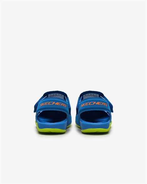 Skechers Side Wave Çocuk Sandalet - 92330L BLLM