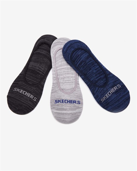 Skechers U 3 Pack Liner Socks Unisex Karışık Renkli Çorap - S212289-900