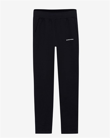 Skechers W New Basics Regular Sweatpant Kadın Siyah Günlük Eşofman Altı - S212419-001