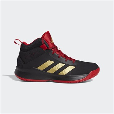 Adidas Cross EM UP 5 Çocuk Siyah Basketbol Ayakkabı - FZ1475