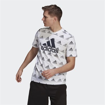 Adidas Favs Erkek Beyaz T-shirt - GN8174