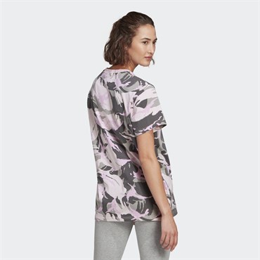 Adidas W Camo T Kadın Üst & T-shirt - GL7587