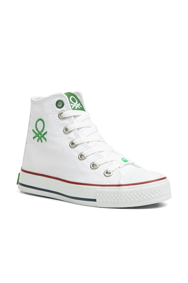 Benetton Çocuk Beyaz Günlük Spor Ayakkabı - BN-30686-19