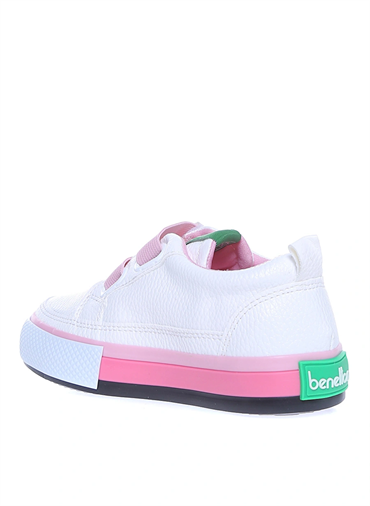 Benetton Çocuk Beyaz Günlük Spor Ayakkabı - BN-30441-177