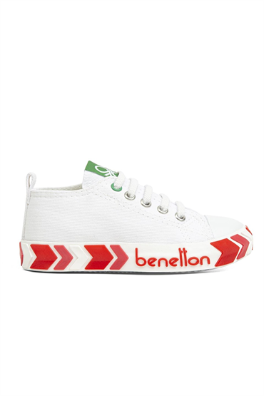 Benetton Çocuk Kırmızı Günlük Spor Ayakkabı - BN-30643-05