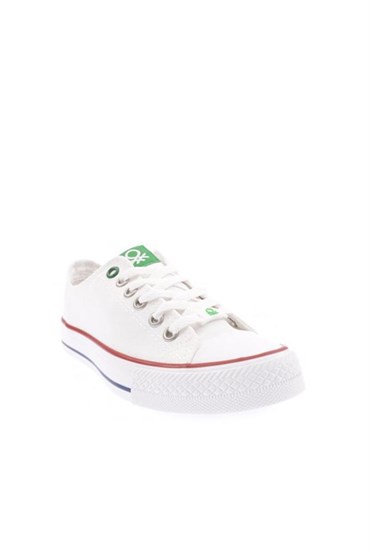 Benetton Kadın Beyaz Günlük Spor Ayakkabı - BN-30196-19