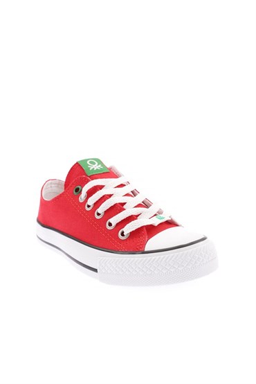 Benetton Kadın Kırmızı Günlük Spor Ayakkabı - BN-30196-05
