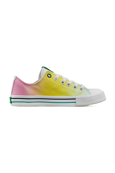 Benetton Kadın Sarı Günlük Spor Ayakkabı - BN-30628-33