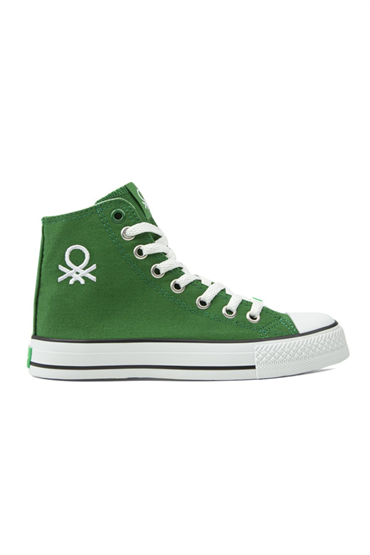Benetton Kadın Yeşil Günlük Spor Ayakkabı - BN-30628-95