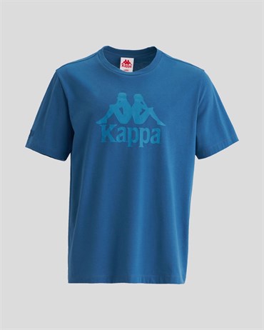 Kappa Authentic Tahitix Tk Erkek Mavi Günlük T-shirt - 331F7HW-M13