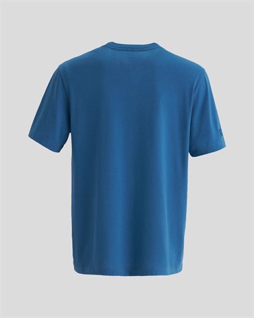 Kappa Authentic Tahitix Tk Erkek Mavi Günlük T-shirt - 331F7HW-M13