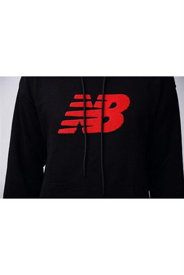 New Balance Lifestyle Erkek Siyah Sweatshirt - MPH3148-BK