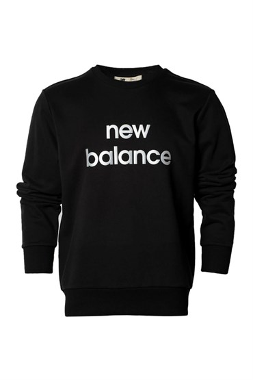 New Balance Lifestyle Erkek Siyah Sweatshirt - MPC3110-BK