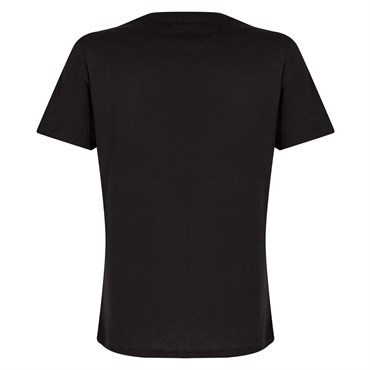 New Balance NB Mens Lifestyle T-shirt Erkek Siyah Günlük T-shirt - MNT1226-BK