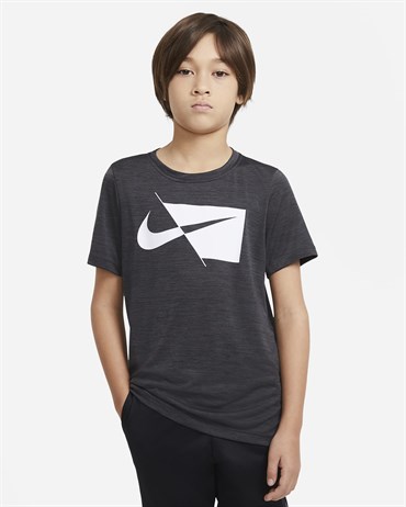 Nike B Nk Df Hbr Ss Top Çocuk Siyah T-shirt - DA0282-010