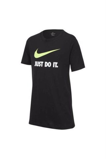 Nike B Nsw Tee Jdı Swoosh Çocuk Siyah T-shirt - AR5249-014
