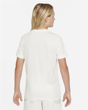Nike B Nsw Tee Swoosh Pack Fa21 Çocuk Beyaz T-shirt - DJ6616-133