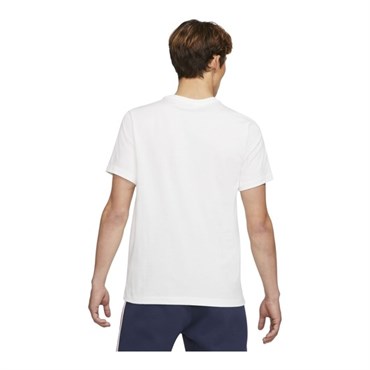 Nike M J Psg Wordmark Tee Erkek Beyaz T-shirt - DB6510-100