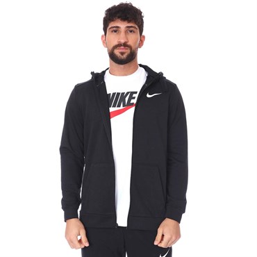 Nike M Nk Df Hdıe Fz Fl Erkek Siyah Sweatshirt - CZ6376-010