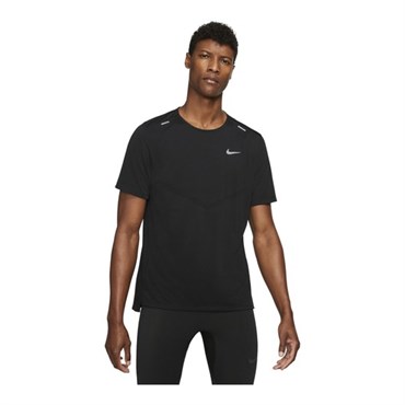 Nike M Nk Df Rıse 365 Ss Erkek Siyah T-shirt - CZ9184-013