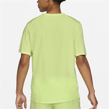 Nike M Nk Df Run Dvn Gx Mıler Ss Hy Erkek Sarı T-shirt - DD4780-736