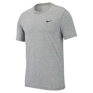 Nike M Nk Df Tee Dfc Crew Solıd Erkek Gri T-shirt - AR6029-063