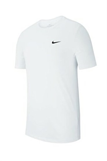 Nike M Nk Df Tee Dfc Crew Solıd Erkek Beyaz T-shirt - AR6029-100