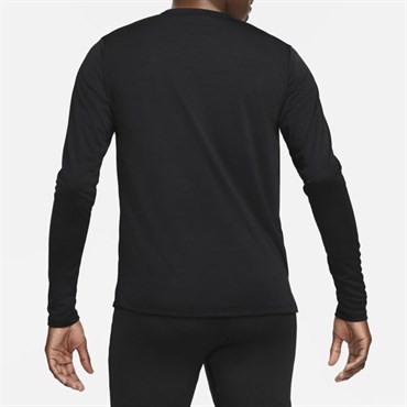 Nike M Nk Df Uv Mıler Top Ls Erkek Siyah T-shirt - DD4576-010