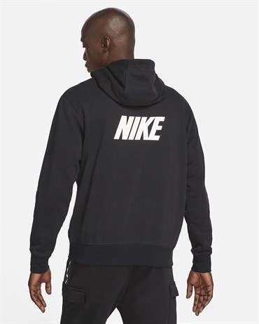 Nike M Nsw Repeat Flc Po Hoodıe Bb Erkek Siyah Sweatshirt - DM4676-010