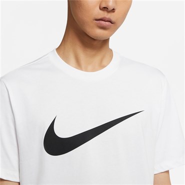 Nike M Nsw Tee Icon Swoosh Erkek Beyaz T-shirt - DC5094-100